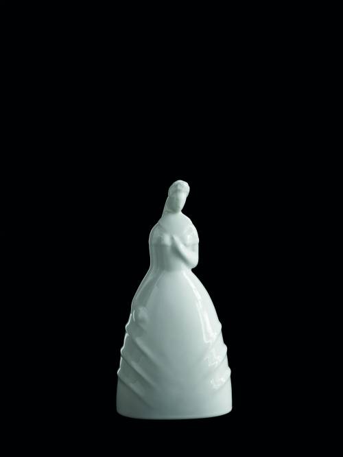Dama con ventaglio