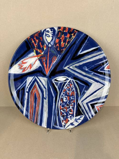 I DIVE INTO THE BLUE DIAMETER 38cm