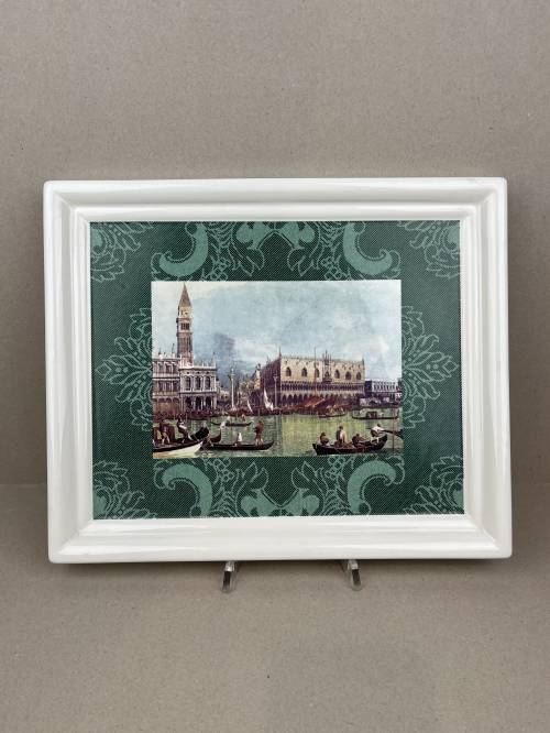 MADONNA OF CARMINE AND CANALETTO 31cm x 25.5cm