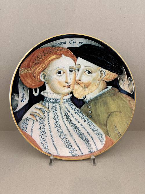 PAIR OF LOVERS DIAMETER 26cm