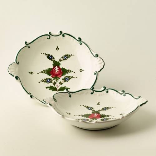 New fruit dish with handles, 29.5 x 24