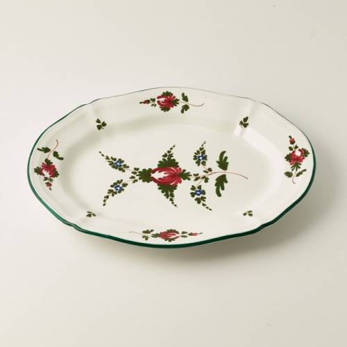 Oval serving dish, 32 x 24 cm