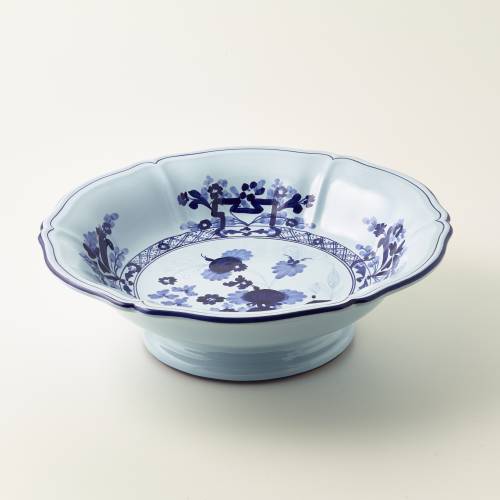 High stand salad bowl, diameter 33 cm