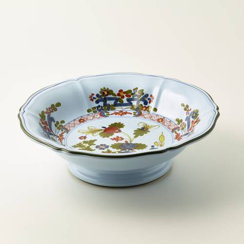 High stand salad bowl, diameter 33 cm