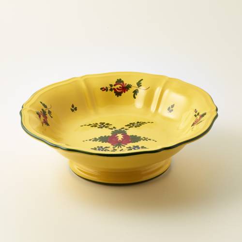 High stand salad bowl, diameter 33 cm