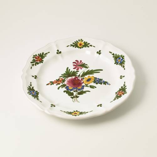 Round dinner plate, diameter 28 cm