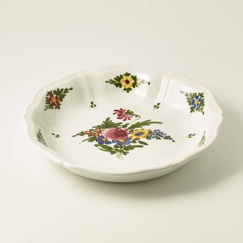 Deep serving dish, diameter 28 cm (round strawberry bowl)
