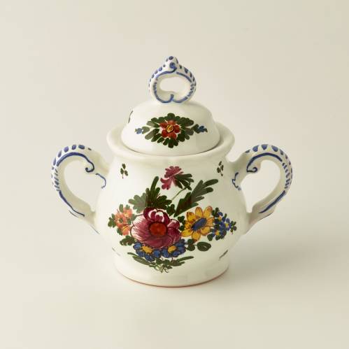 Sugar bowl, h. 9 cm