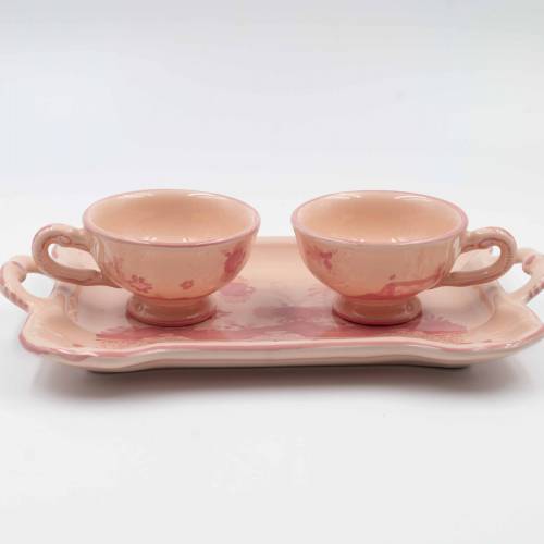 Mini Set da caffè Garofano Rosa