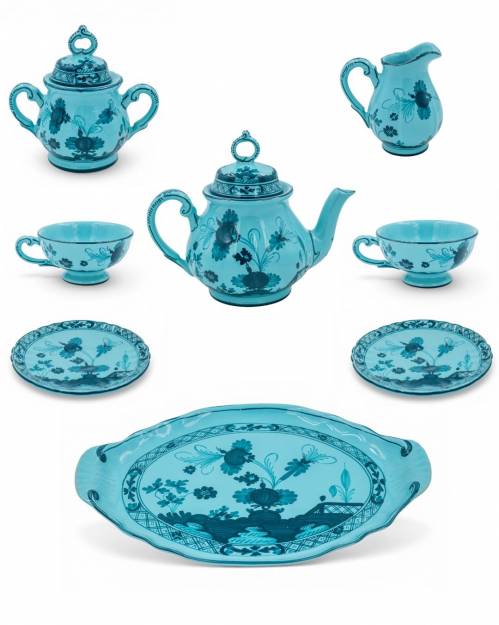 Servizio da caff&egrave; completo Garofano Tiffany