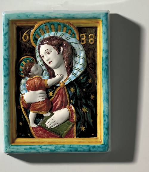 Madonna del Muraglione. Dimensioni: 23 x 30,5 x 5,4 cm.
