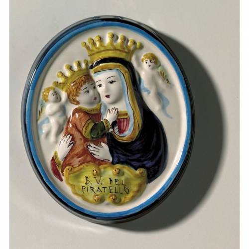 Our Lady of Piratello, Imola. Small, circular shape.