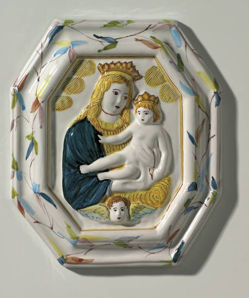 Beata Vergine della Providenza di Piumazzo. Dimensione: 26 x 30,2 x 3,2 cm.