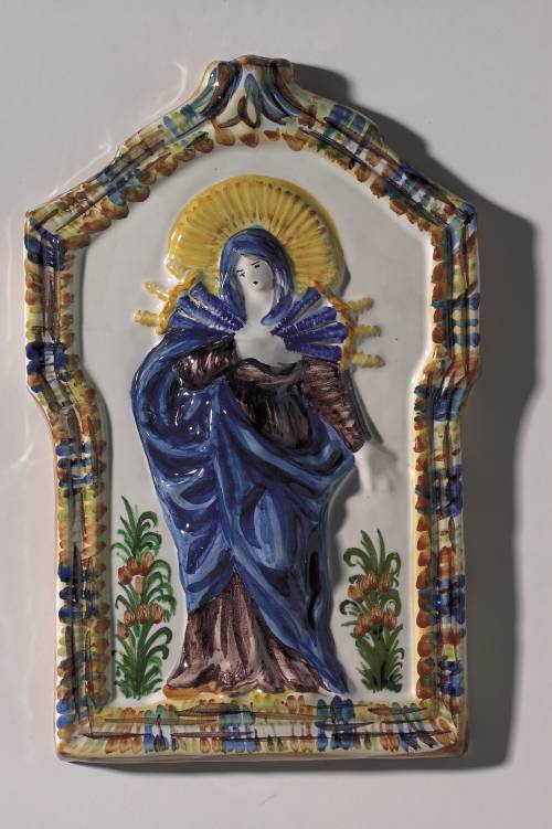 Addolorata dei Servi di Imola.  Dimensioni: 18,5 x 31,5 x 3,5 cm. 