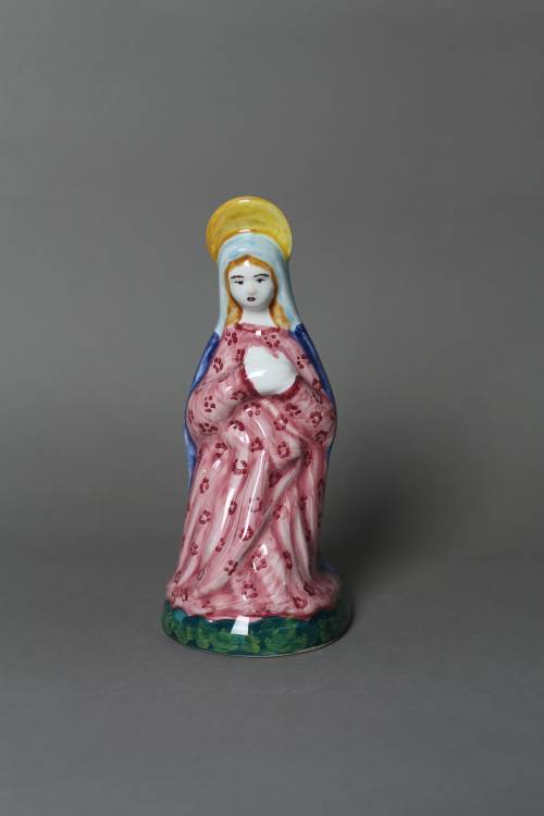 Maria. Statua a colori, dimensione piccola. 