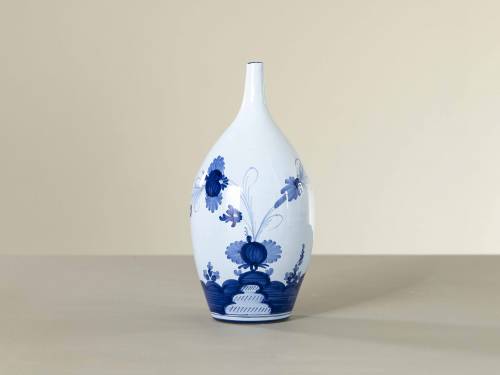 Vaso ad anfora chiuso h. 35 cm